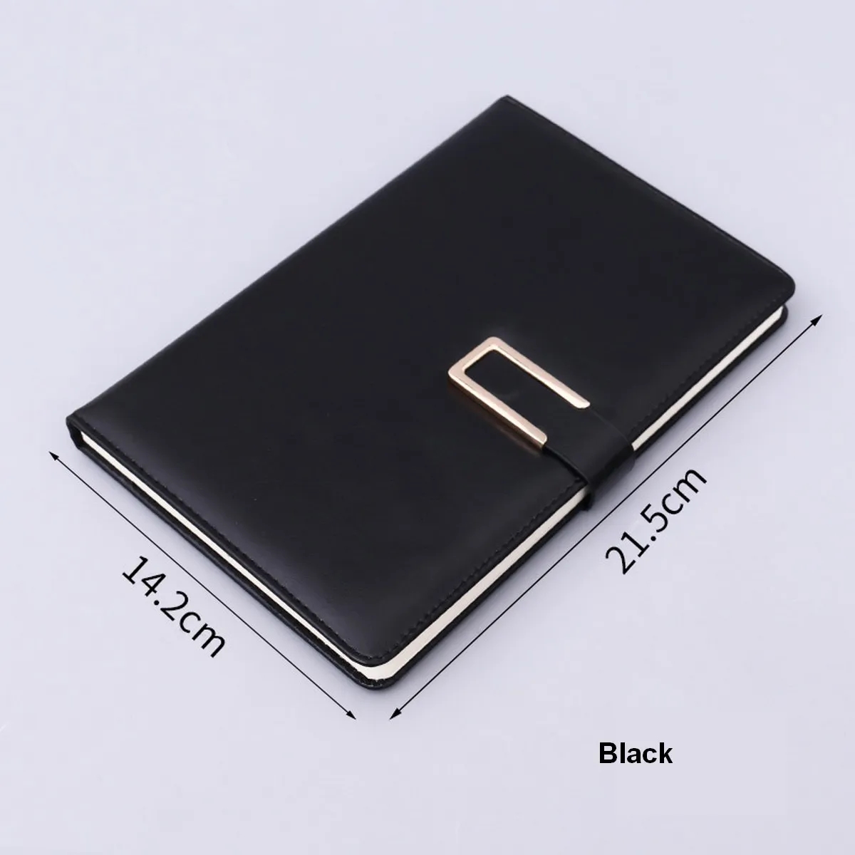 A5 Pu Leather Notebook Student Notebook With Pen Holder 6