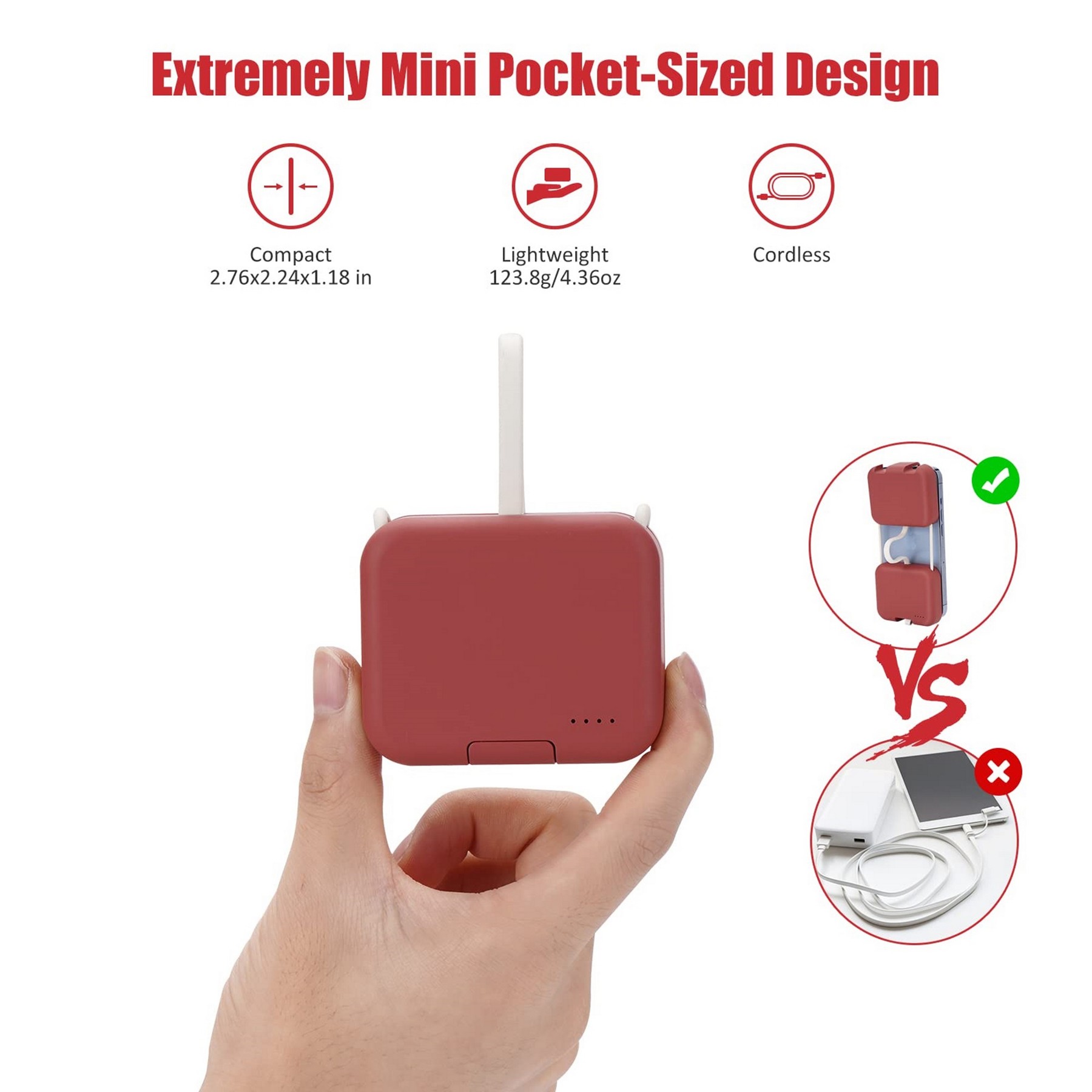 4000mAh Small Portable Charger 3