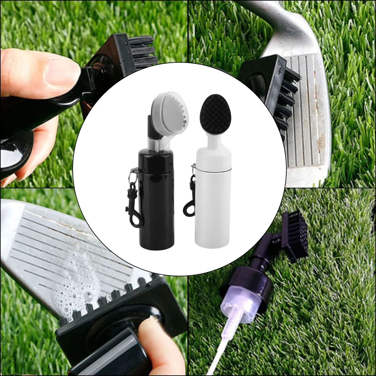 Portable Golf Putting Practice Mat Set 5