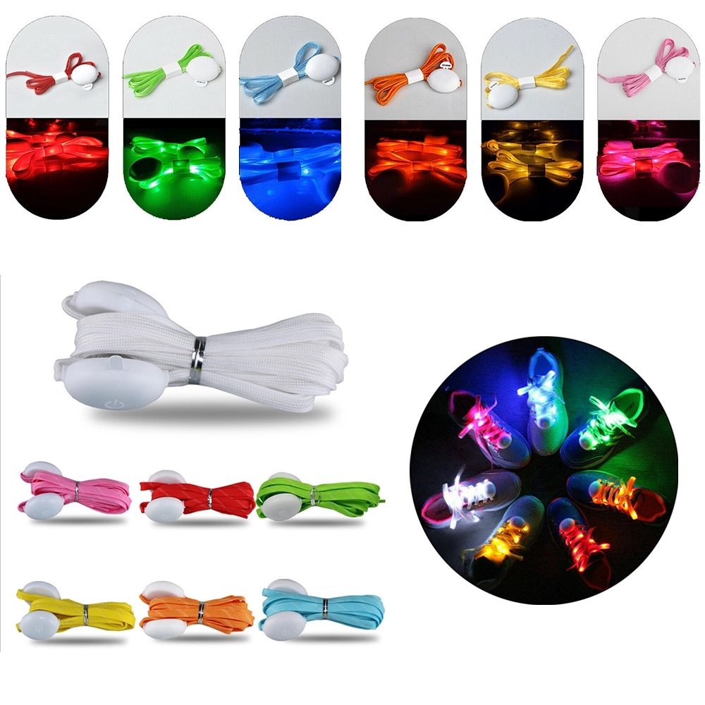 LED Light Up Shoelaces Flashing Shoe laces 1