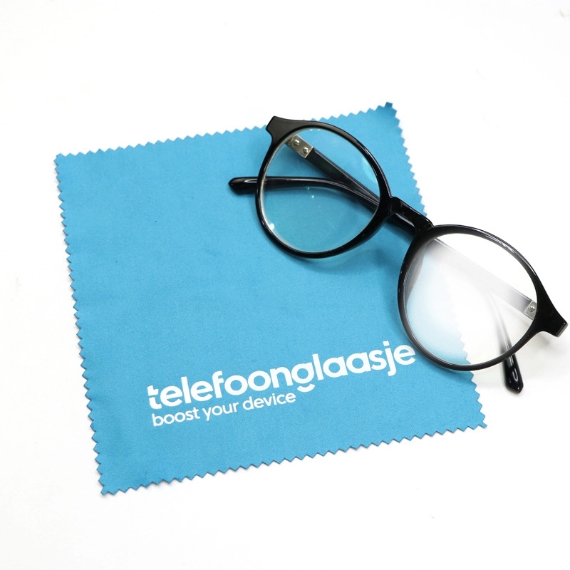 Full color Microfiber Lens Cloth with Pouch 4