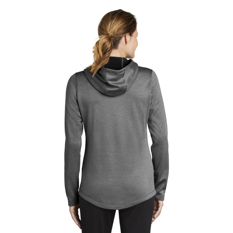 Sport-Tek Women's PosiCharge Sport-Wick Heather Fleece Hooded Pullover., custom hoodie or sweatshirt with logo imprint 7