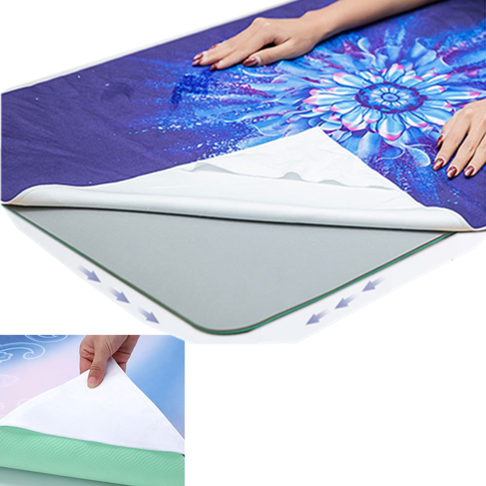 Anti Slippery Sweat Absorbent Yoga Mat Towels 5