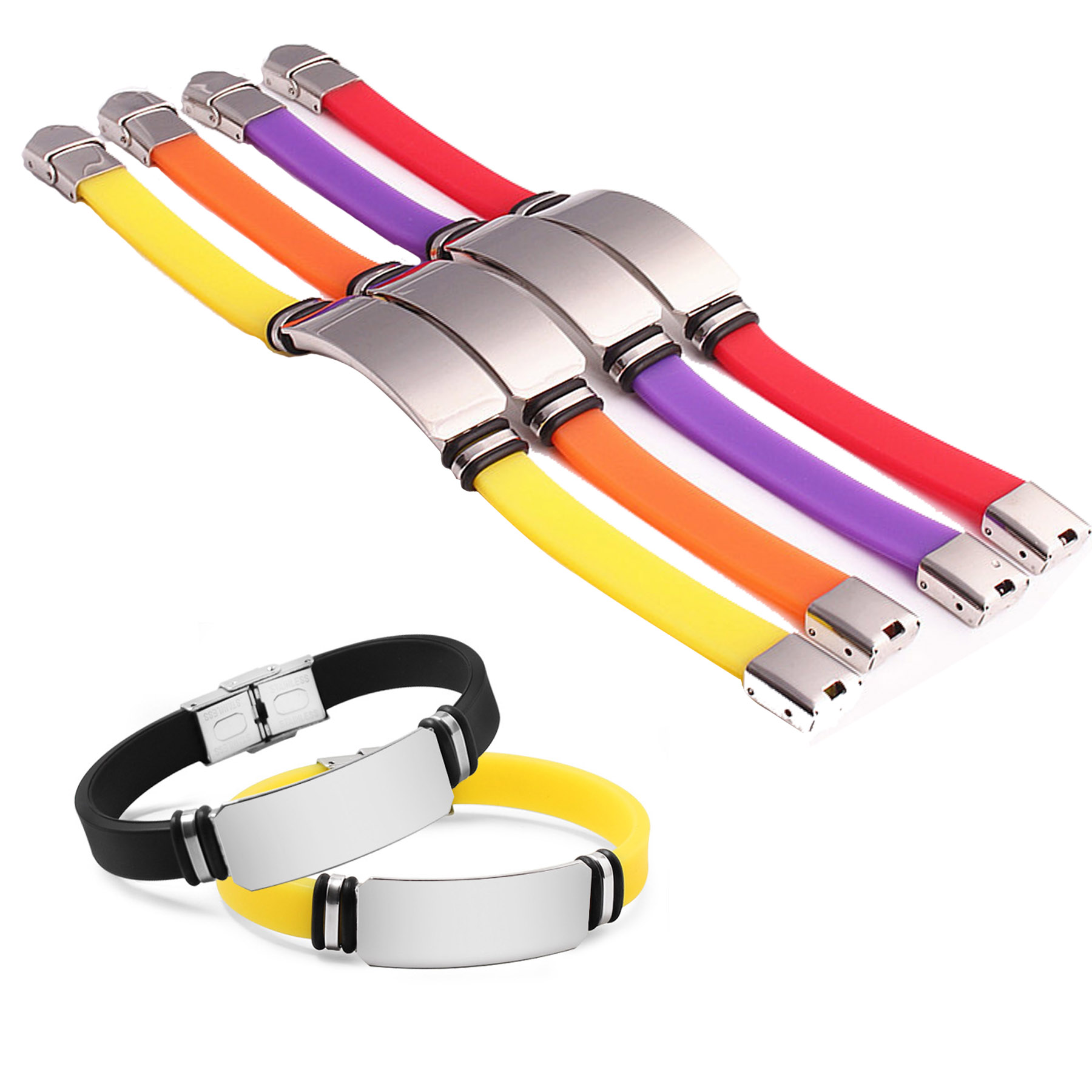 Silicone Metal Bracelet 3