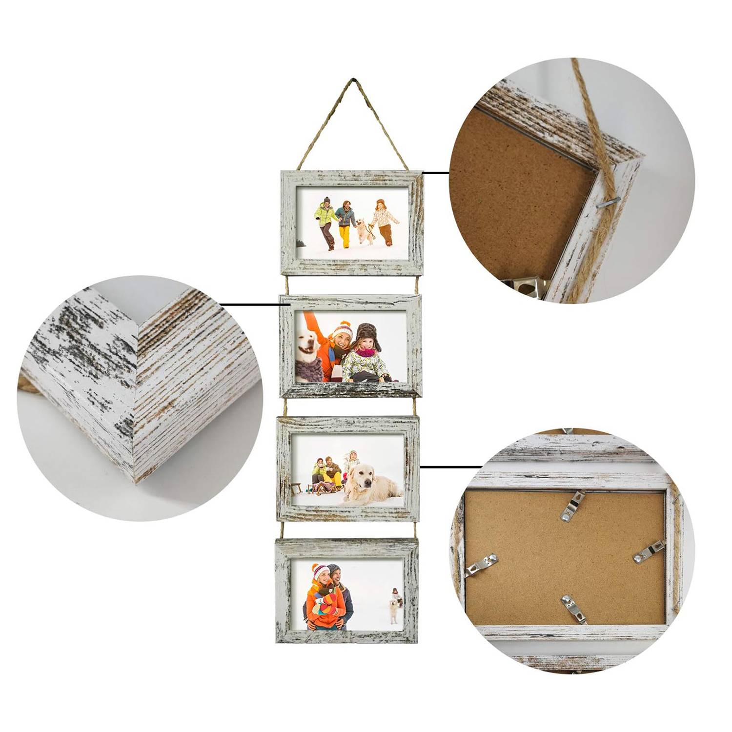 Family Memories Wall-Mounted Collage Photo Frame 3