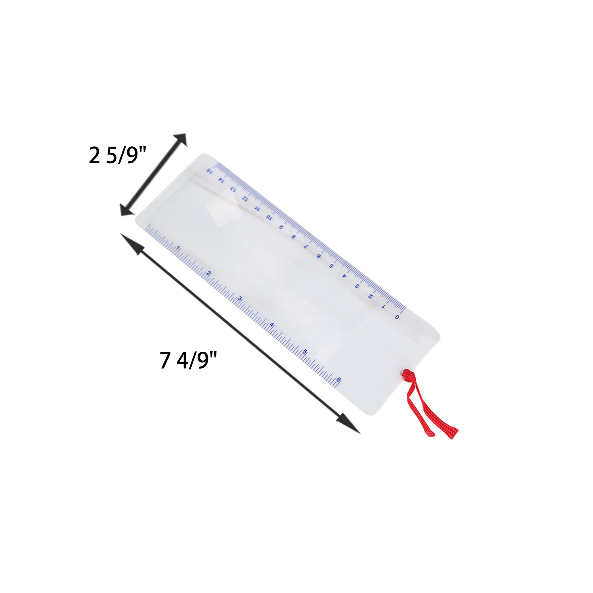 School Bookmark Magnifier with Ruler 3