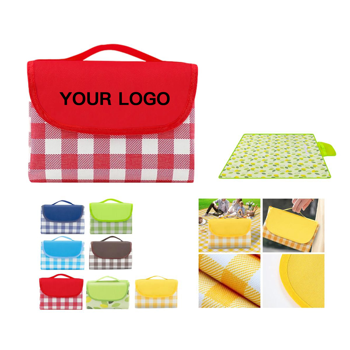 Customizable Non-Woven Picnic Mat for Outdoor Comfort 2