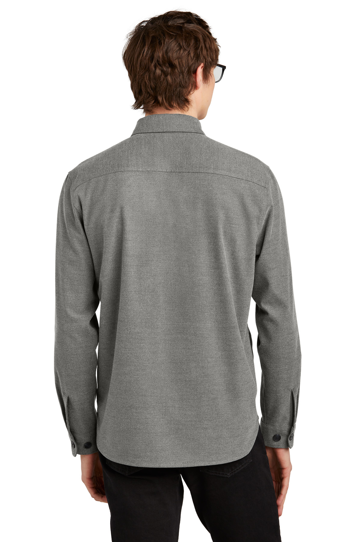 Mercer+Mettle Long Sleeve Twill Overshirt MM2020 12