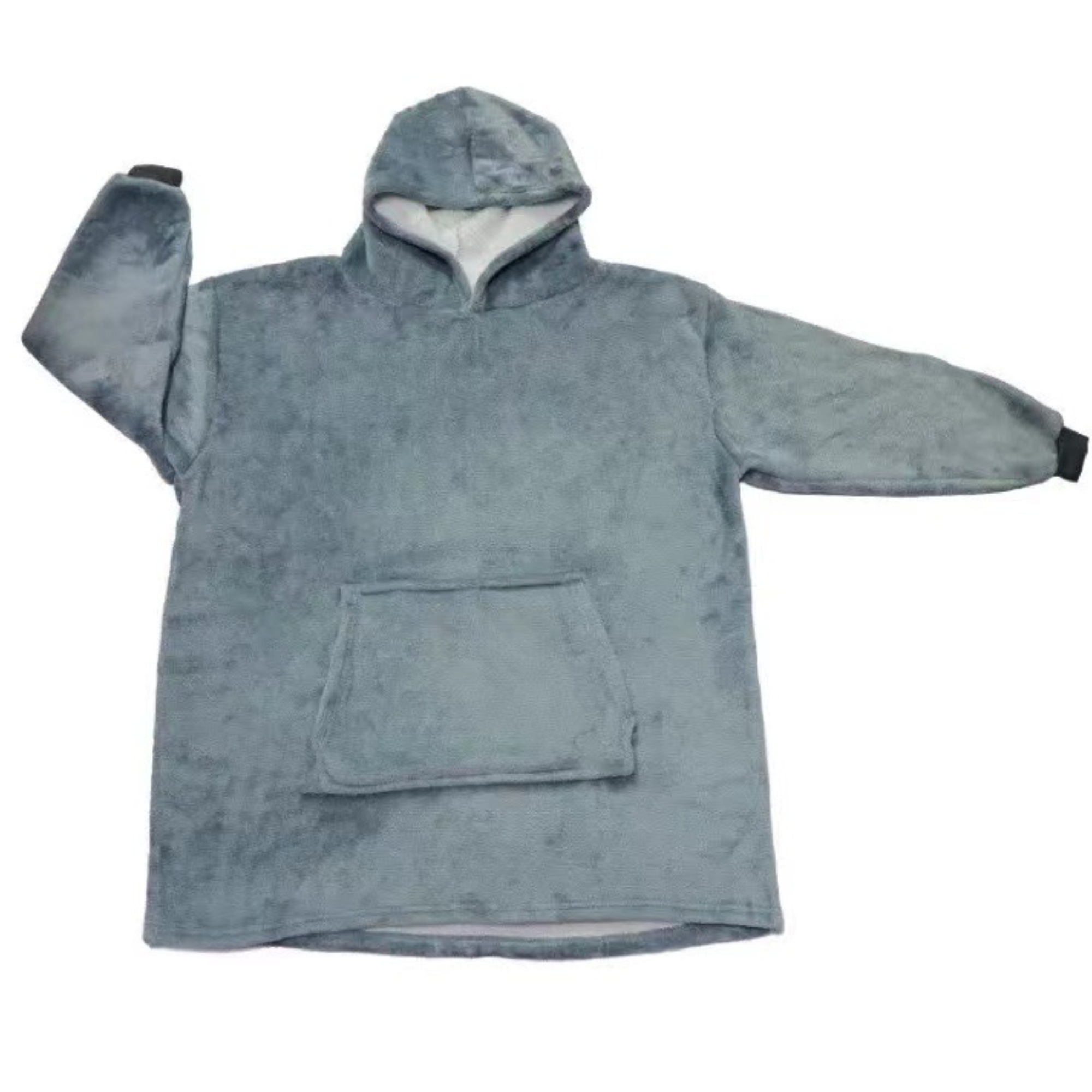 Luxury Sherpa Fleece Oversized Wearable Blanket Hoodie, custom hoodie or sweatshirt with logo imprint 6