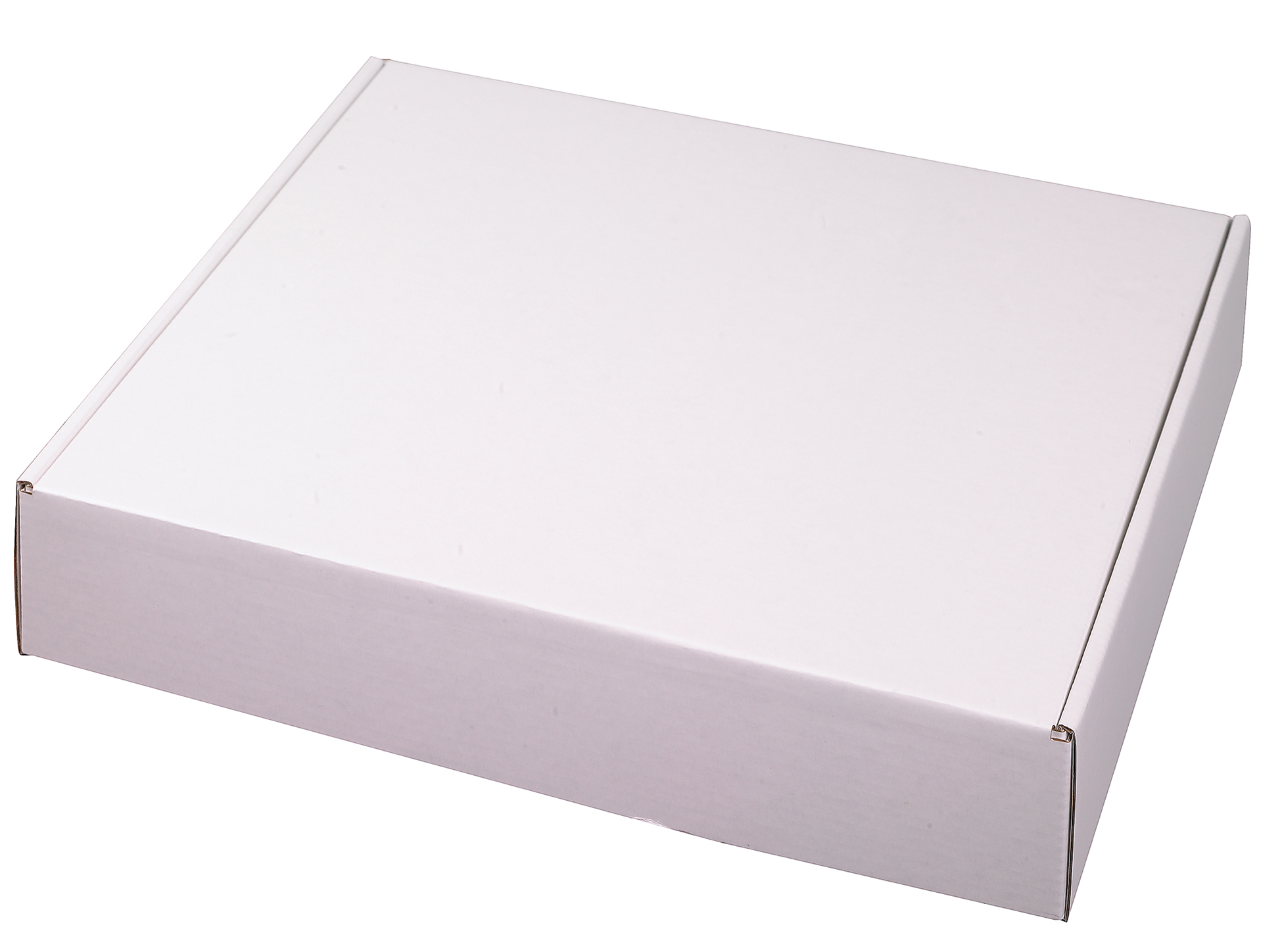 12 3/4" x 12" x 2 1/4" - E-Flute Outside Tuck Box 1