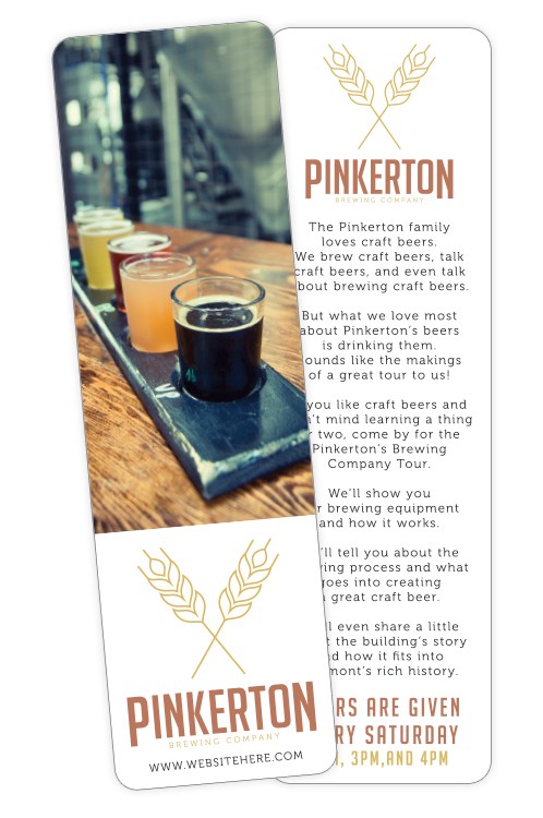 Bookmark - 2.5x8.5 Extra-Thick UV-Coated (1S) - 14 pt. 2