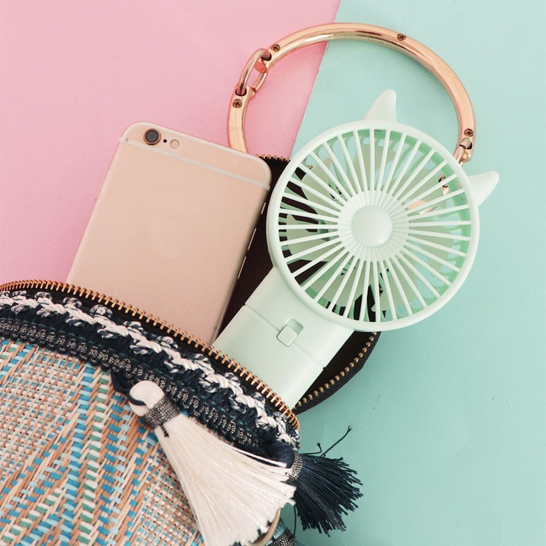 Battery Operated Mini Handheld Fan 2