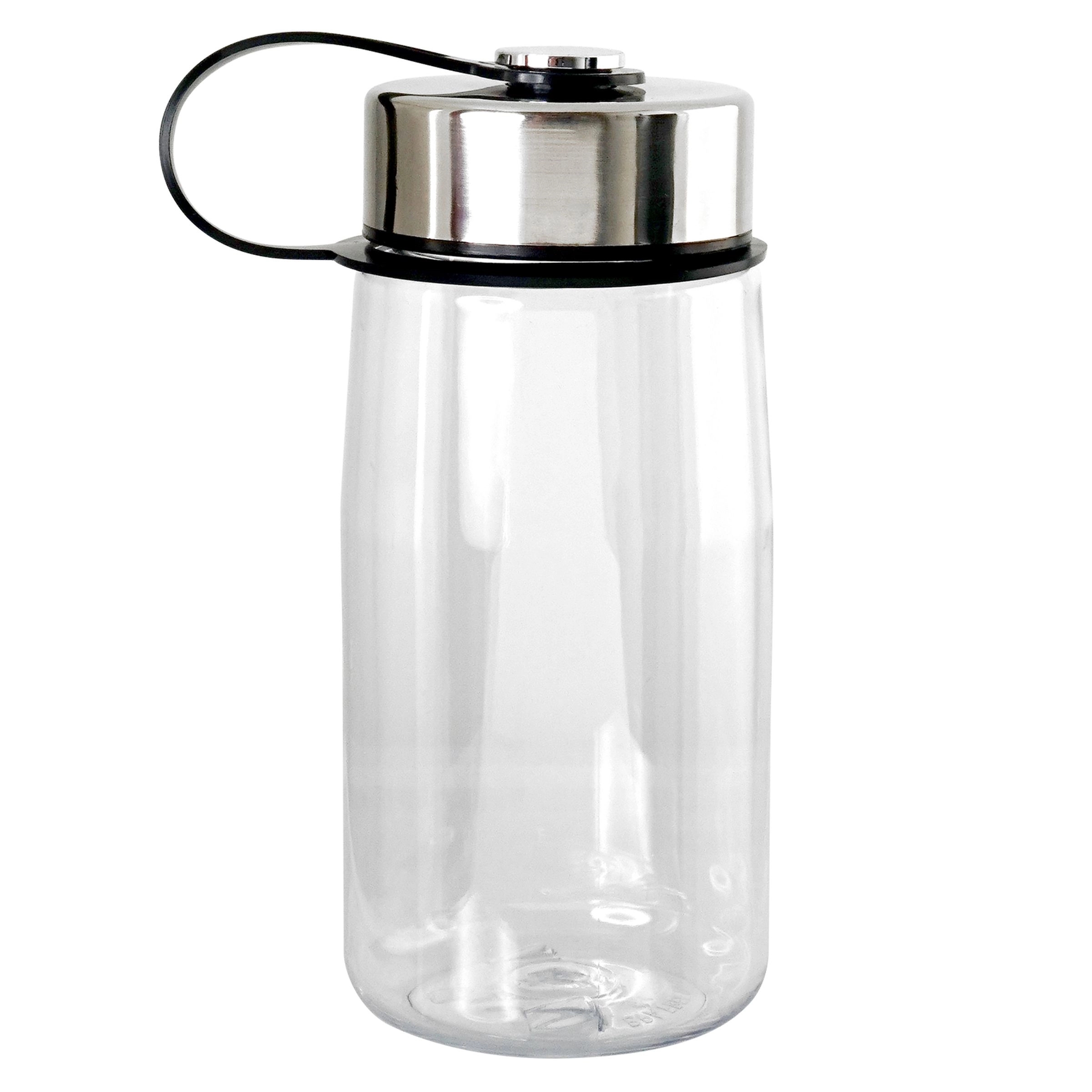 Metal Lanyard Lid 18 oz. Recycled Bottle 9