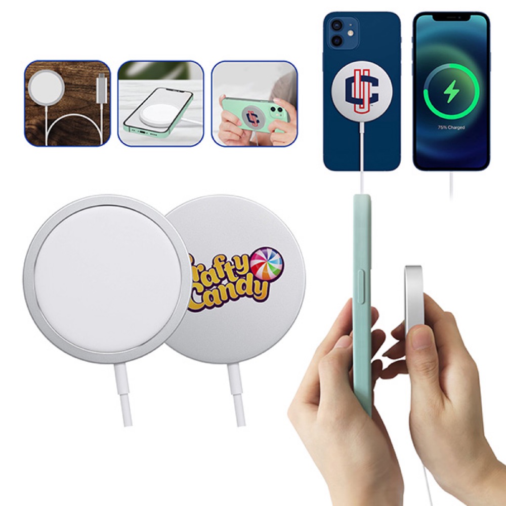 Magnetic Fast Wireless Charger Magnetic Fast Wireless Charger 4