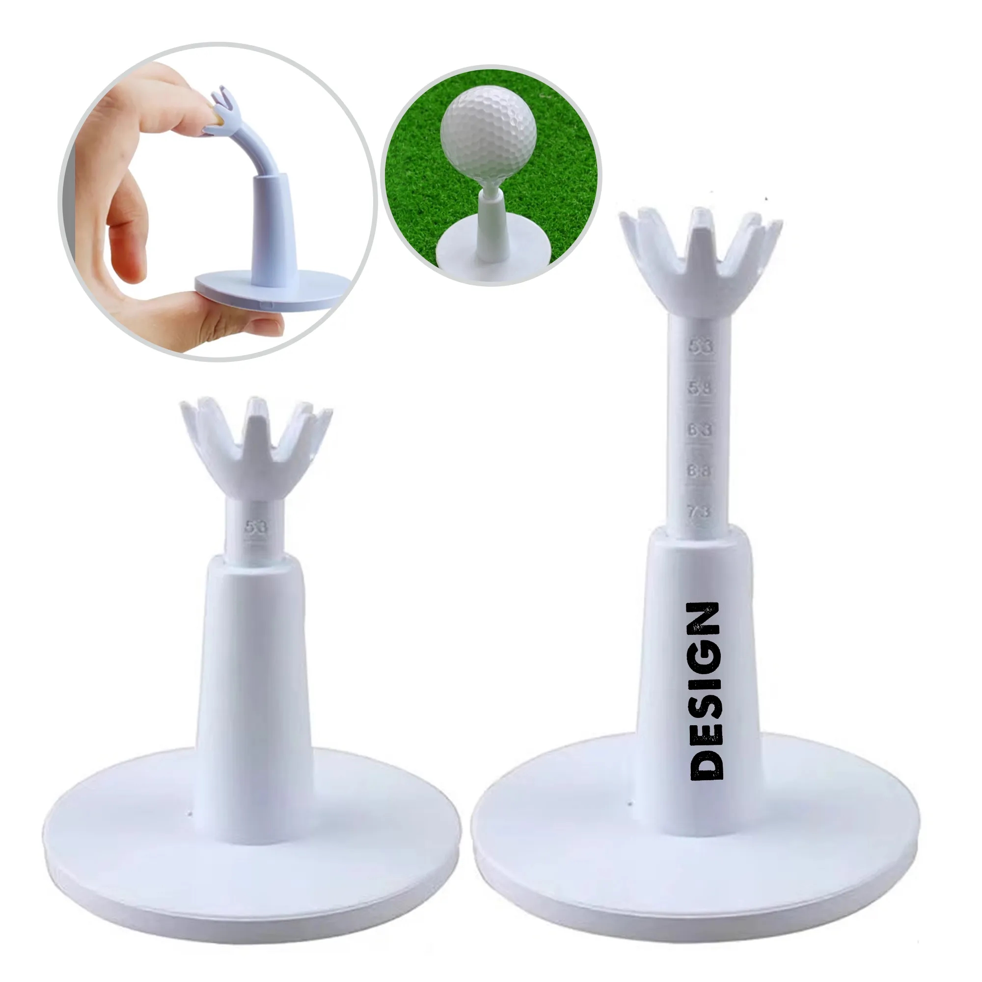 Height Adjustable Golf Tees 2