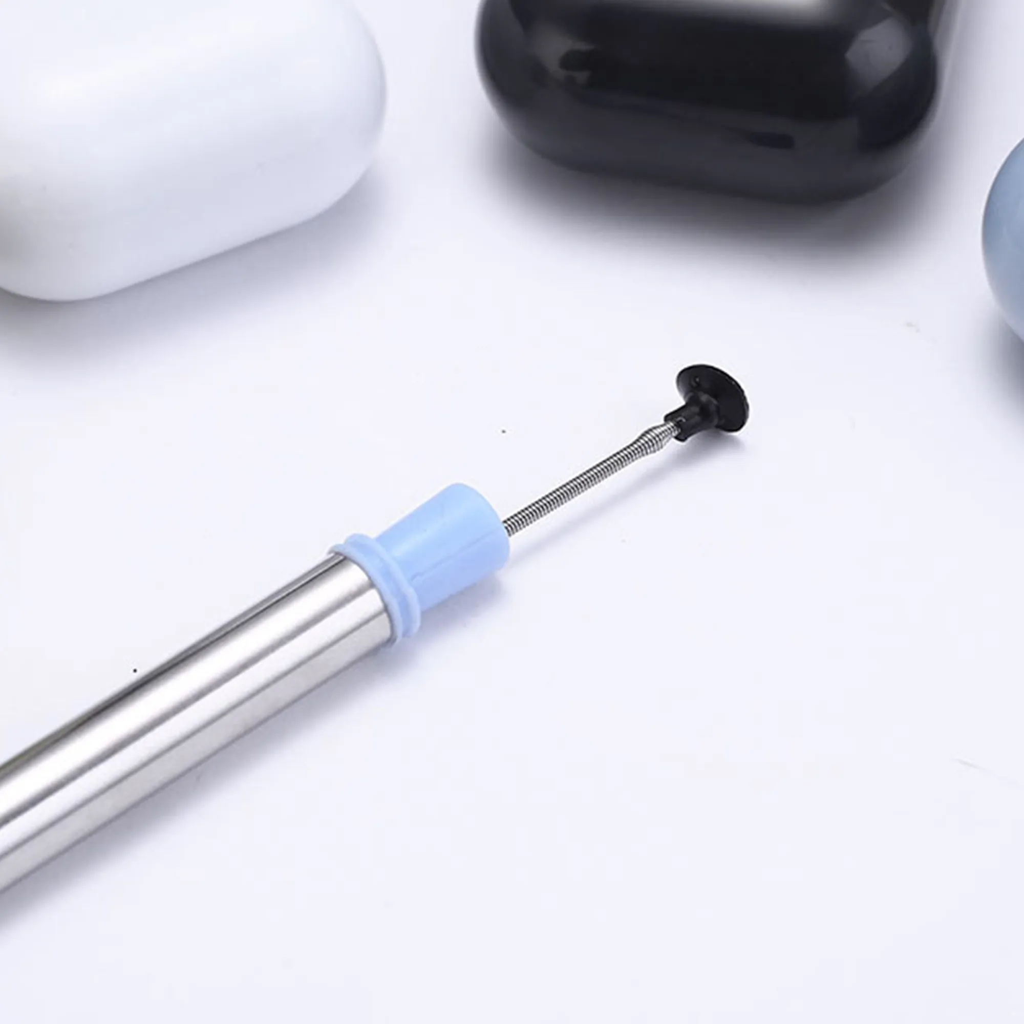 Stainless Steel Folding Straw 1