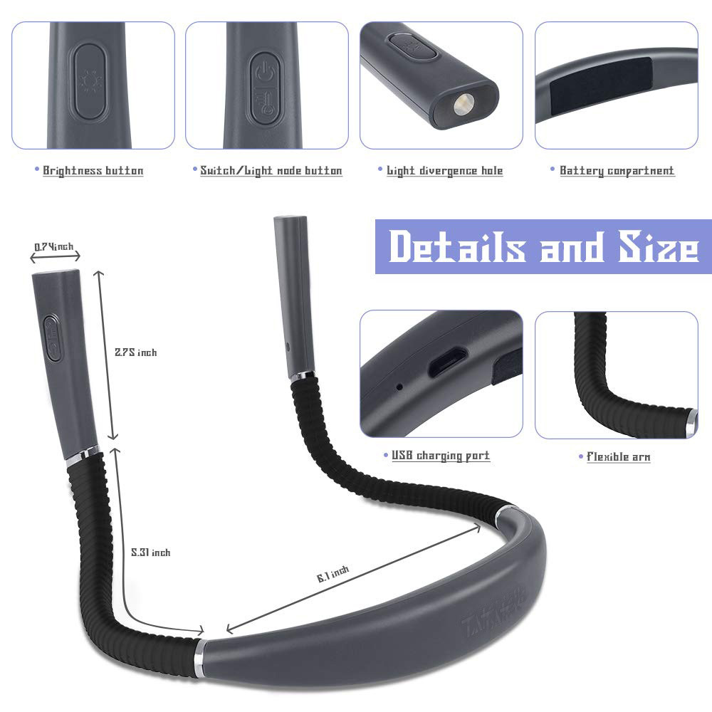 LED Neck Reading Light 8