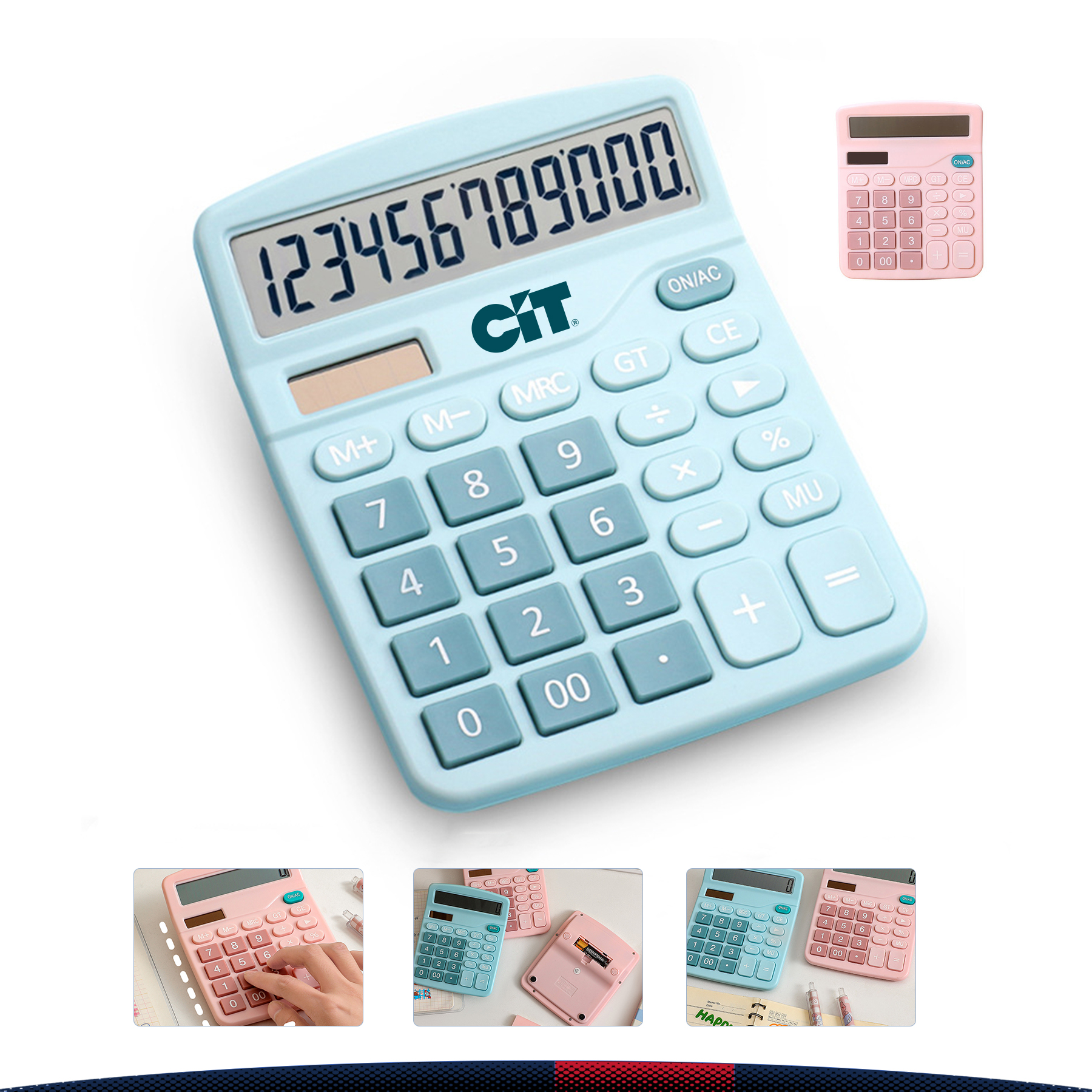 Coody Calculator, custom calculator with logo imprint 3