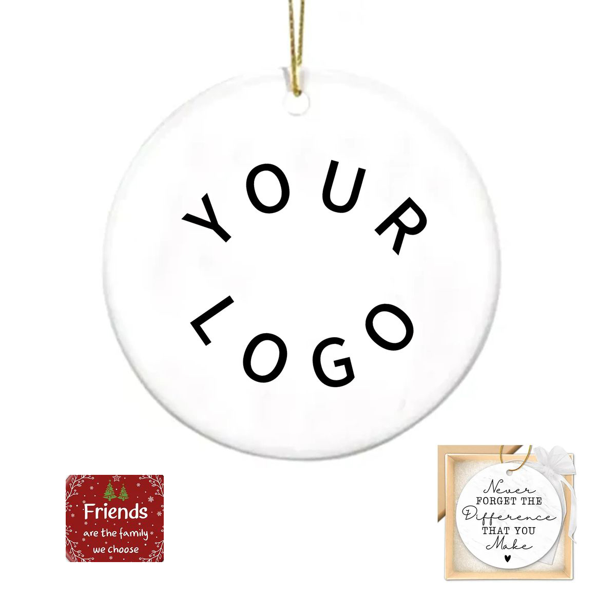 Personalized Acrylic Christmas Ornament for Holiday Decorations 1