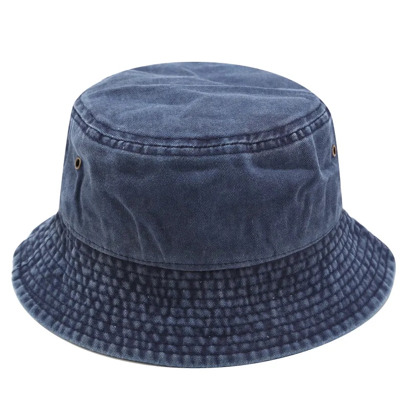 Washed Cotton Bucket Hat MOQ 50 PCS 7