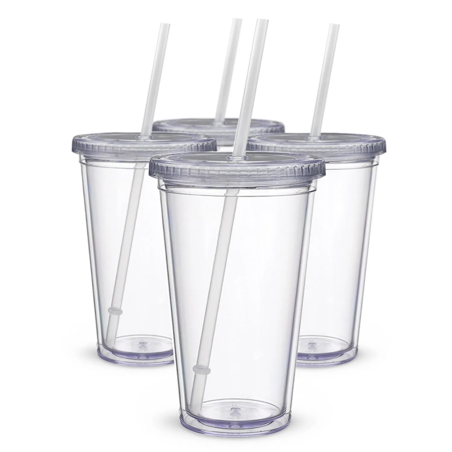 16Oz Double Wall Insulated Bubble Tea Cup 5