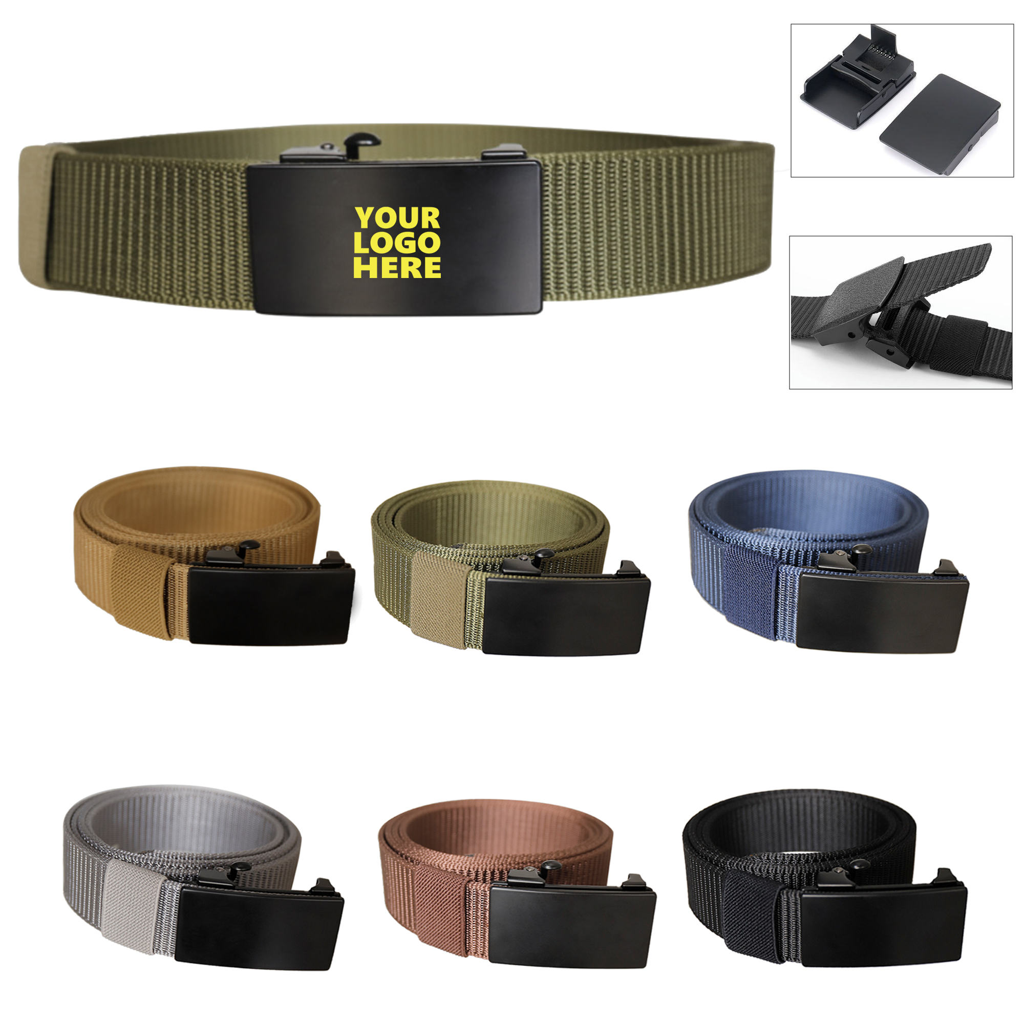 Tactical Nylon Belt Featuring Metal Buckle 2