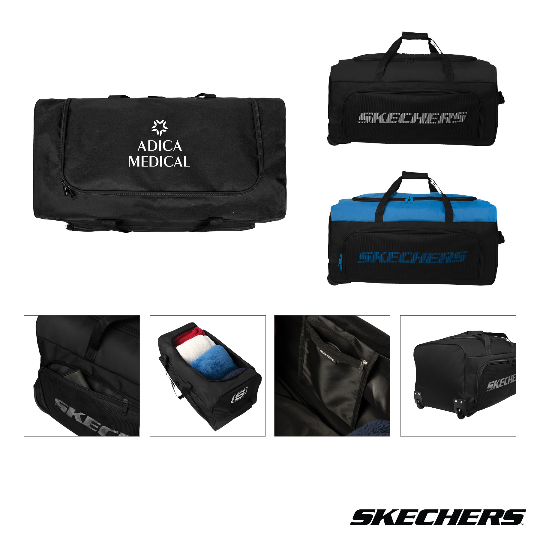 Skechers™  Gillette 30" Wheeled Duffel 6