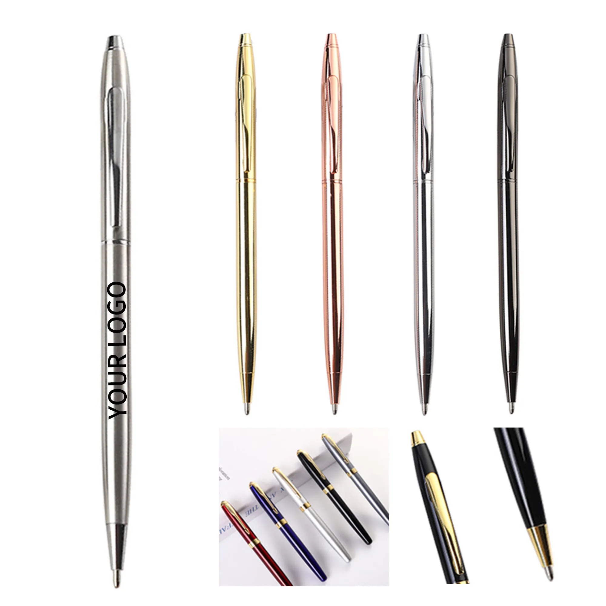 Metal Turning Ballpoint Pen 10
