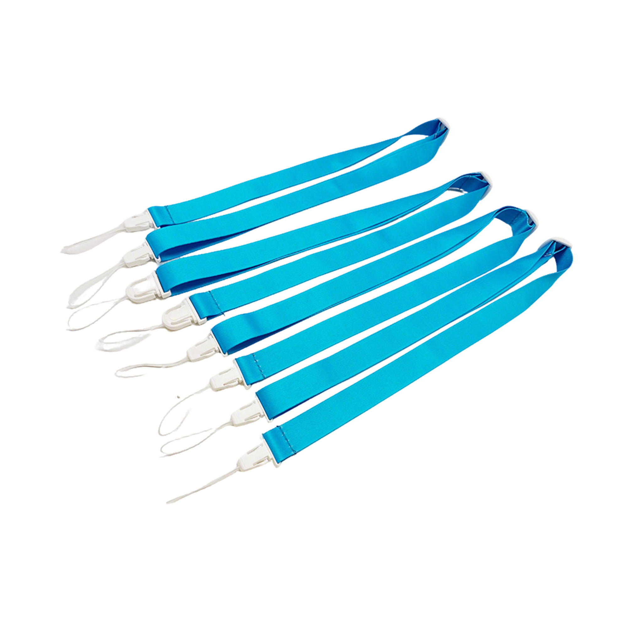 Polyester Pacifier Strap With Plastic Clip 8.7" x 1" 3