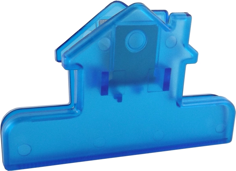 4" House Shaped Bag Clip 1