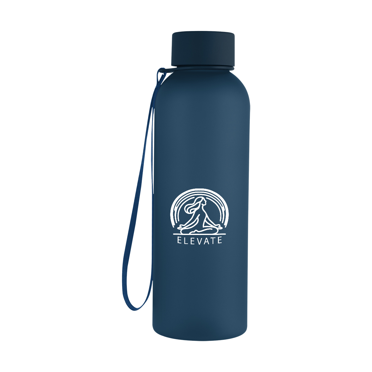 20 Oz. Morgan rPET Rubberized Bottle With Carry Strap 15