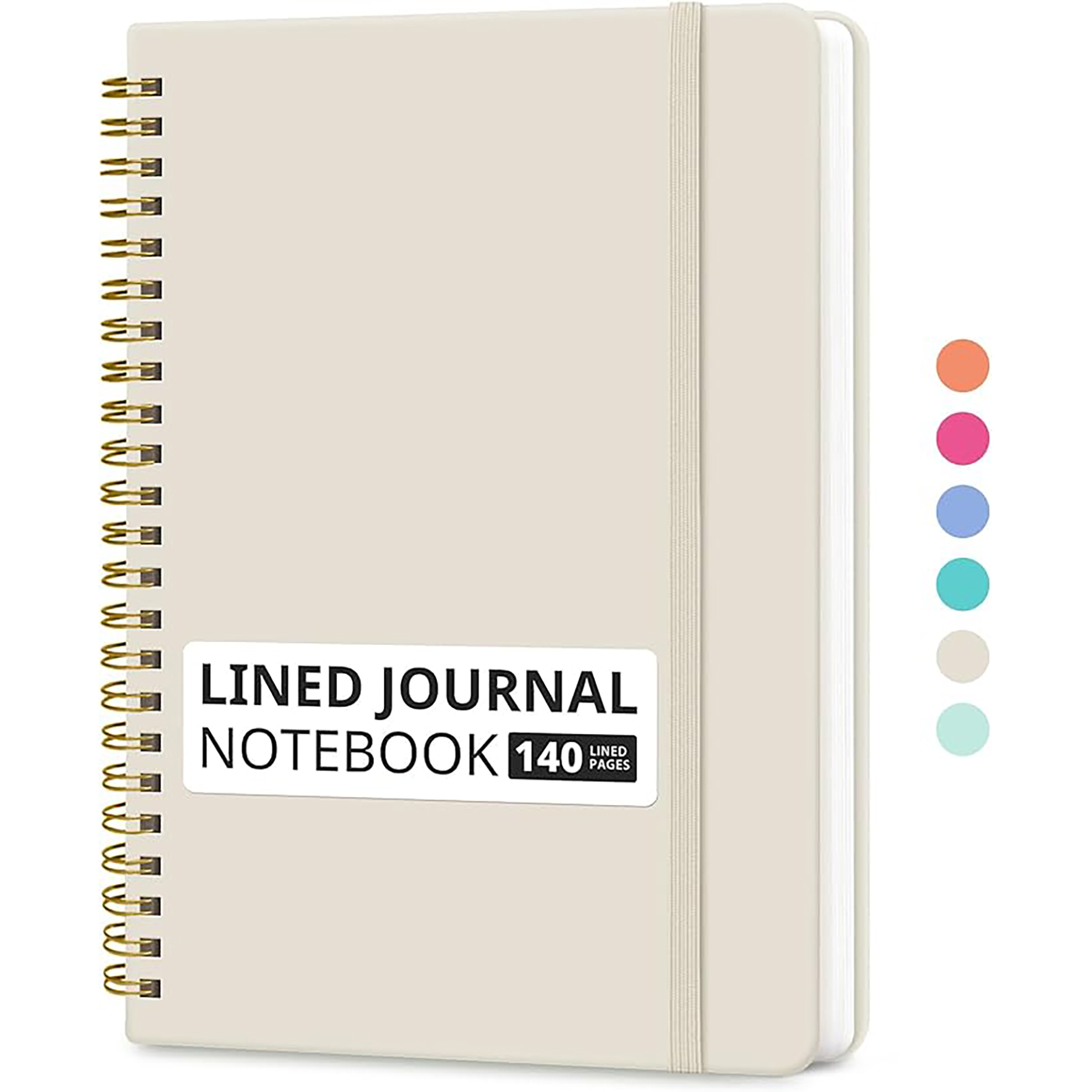 Spiral Academy Ruled Hardcover Notebook 6