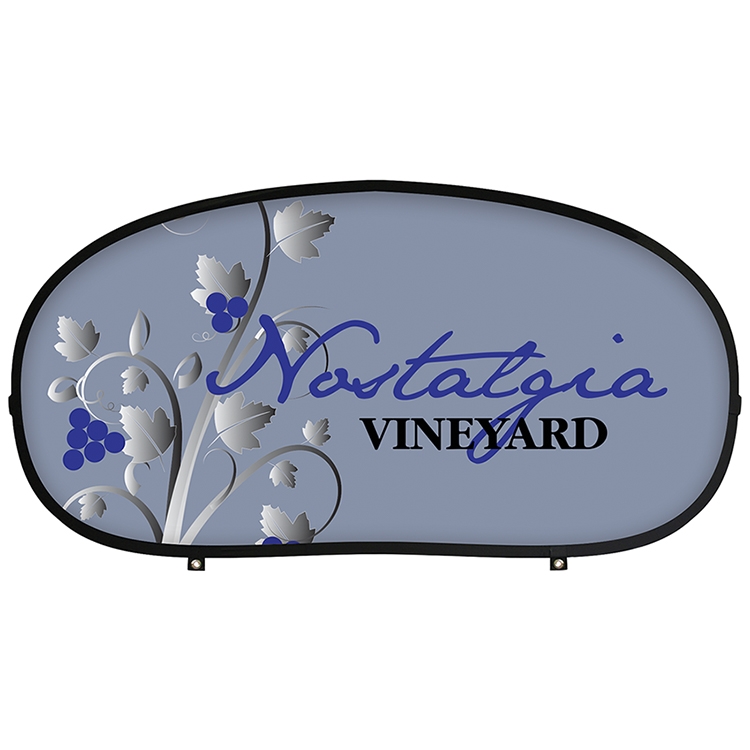 78.75" x 39.37" Horizontal Pop-up Banner 7