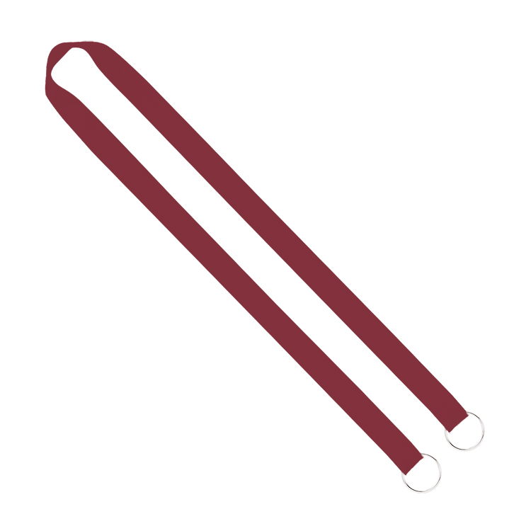 3/4" Screen Printed Lanyard with Double Clips 15