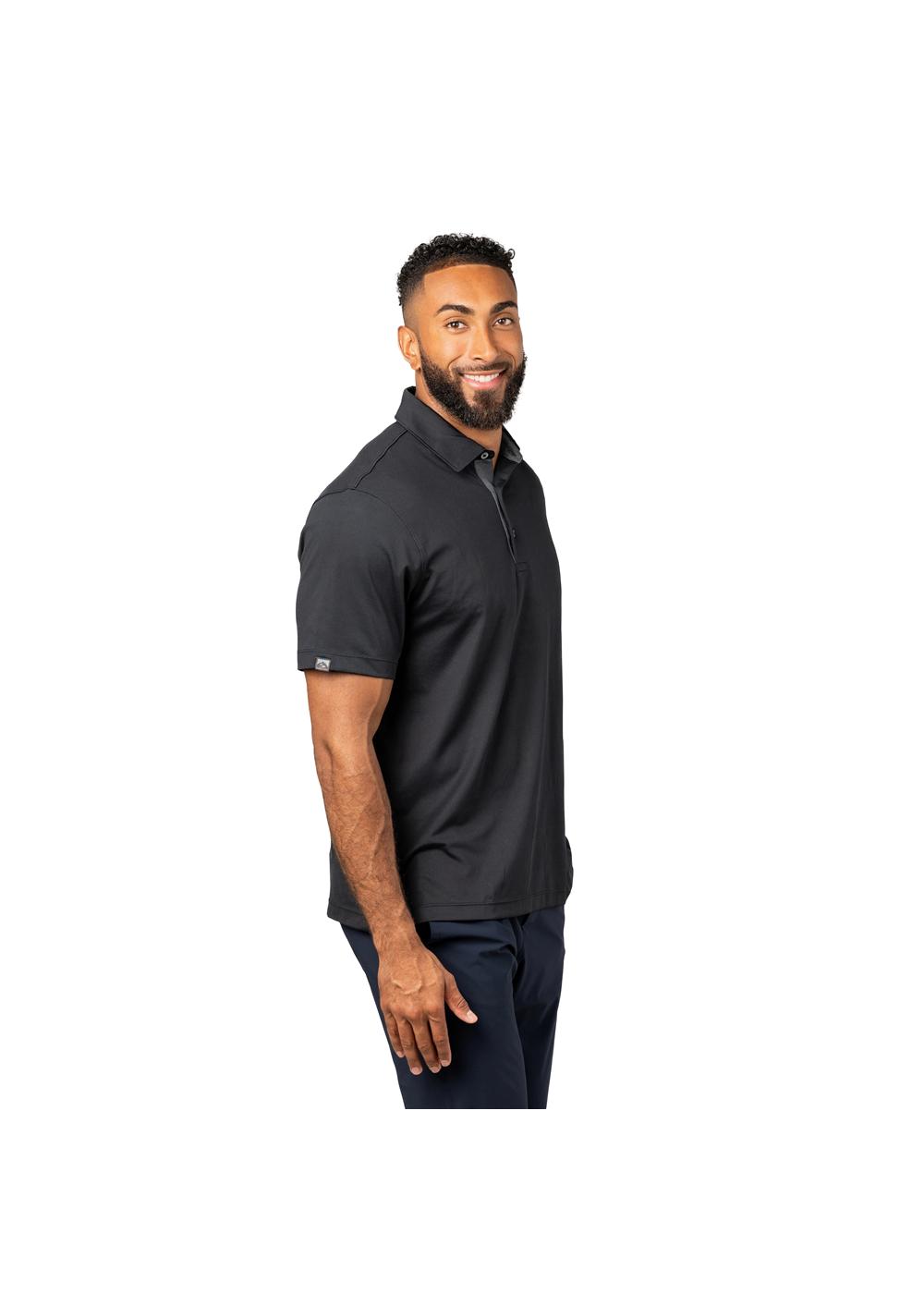 Storm Creek Men's Visionary III Solid Short Sleeve Polo