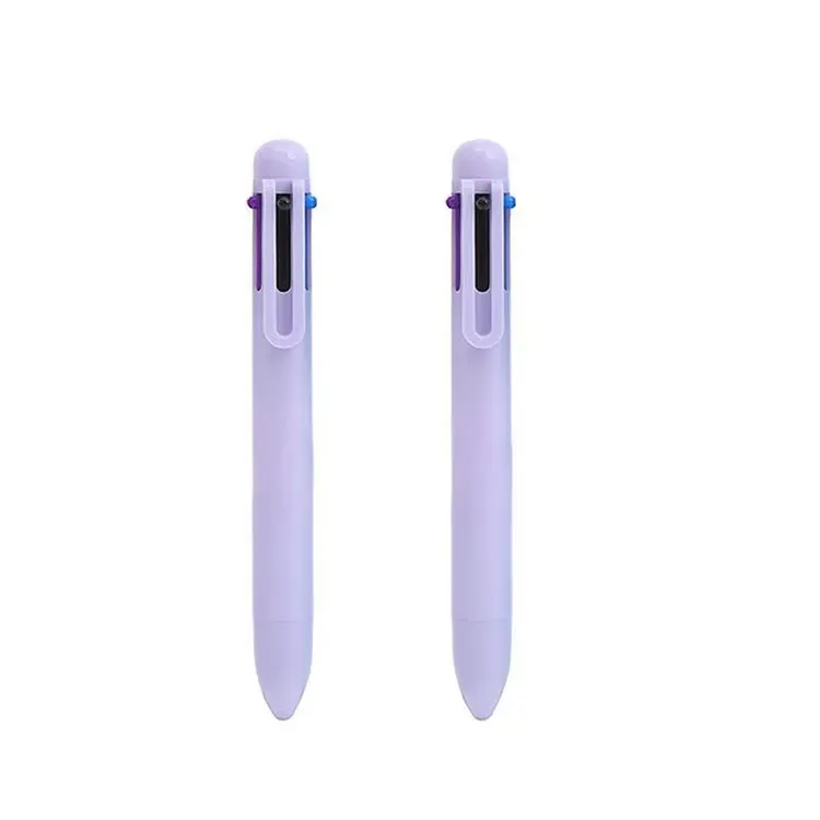 6 In 1 Retractable Macaron Ballpoint Pen 13