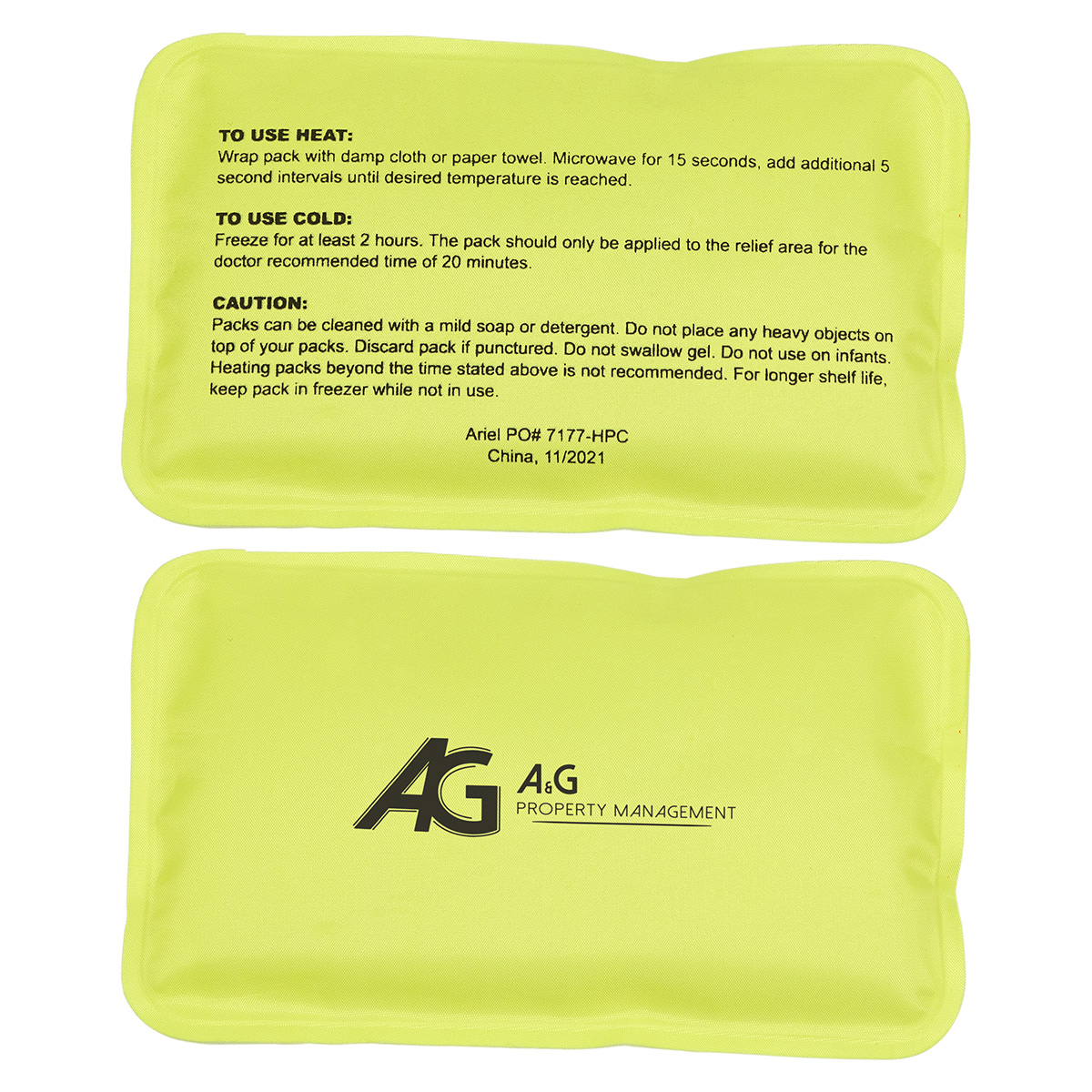 Rectangle Nylon-Covered Hot/Cold Pack 18