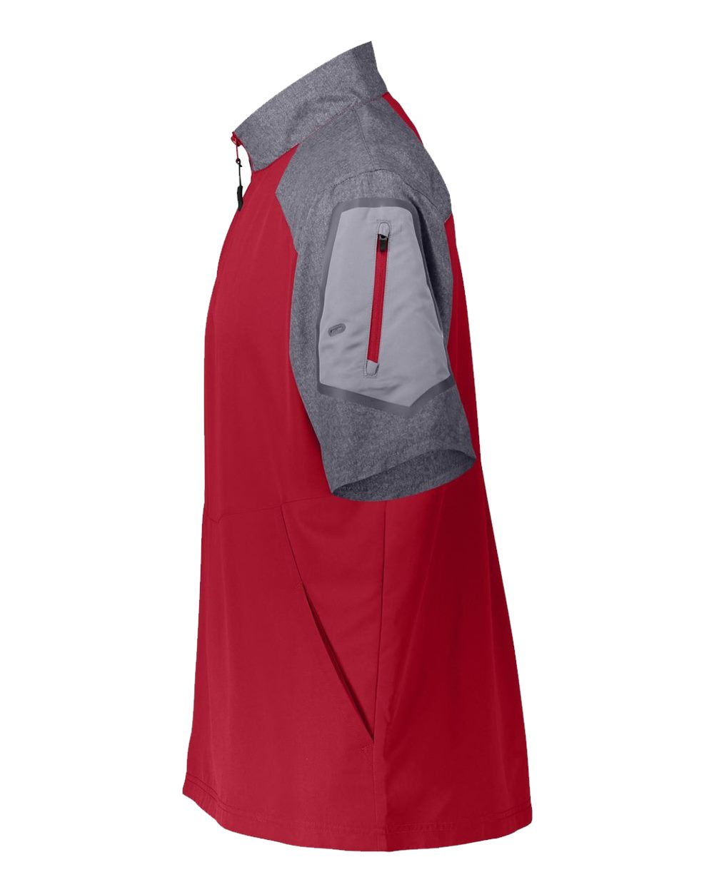 Unisex Raider Short Sleeve Quarter-Zip Pullover - 229545 23
