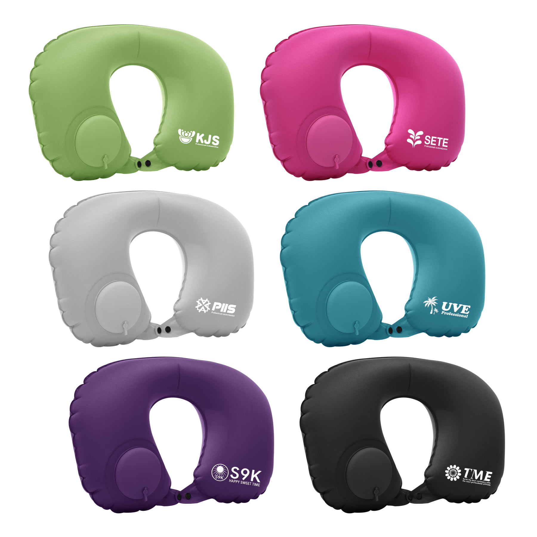 Push-Type U-Shaped Neck Pillow 1