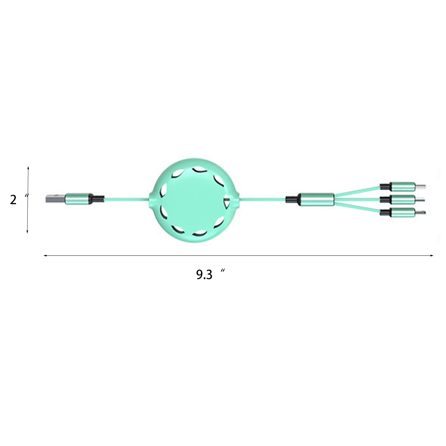 3 in 1 Long Usb Charger Cable 3