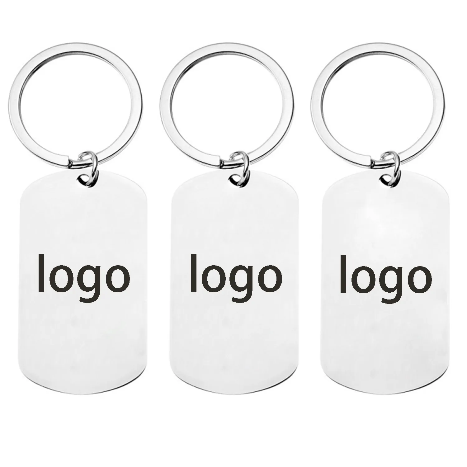Stainless steel keychain pendant 2