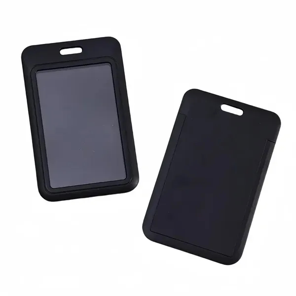 ID Badge Holder with Sliding Feature - Clear Window Design 14