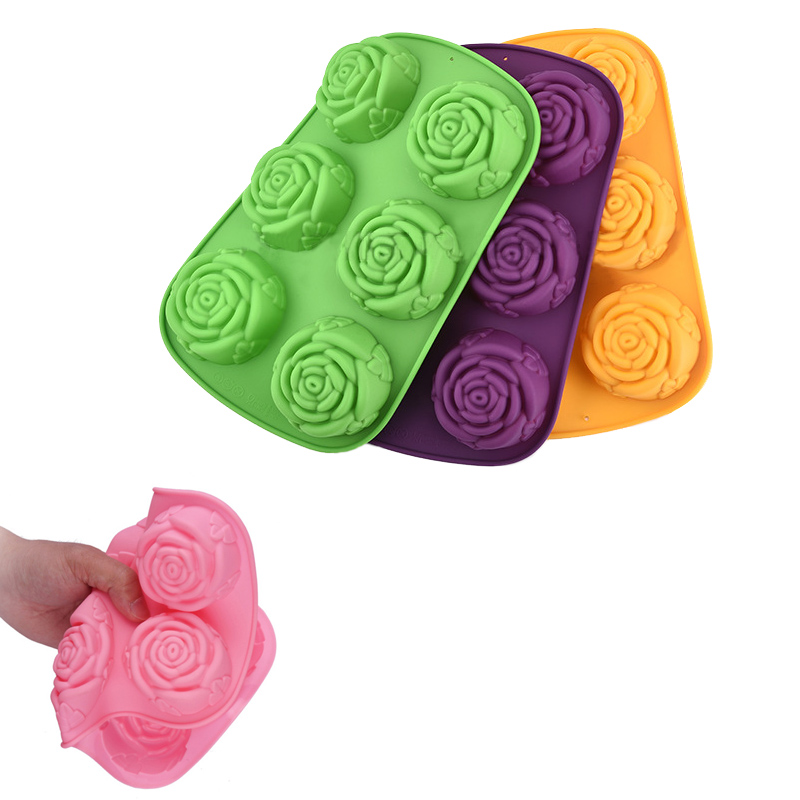 Rose Shaped Silicone Mold 2