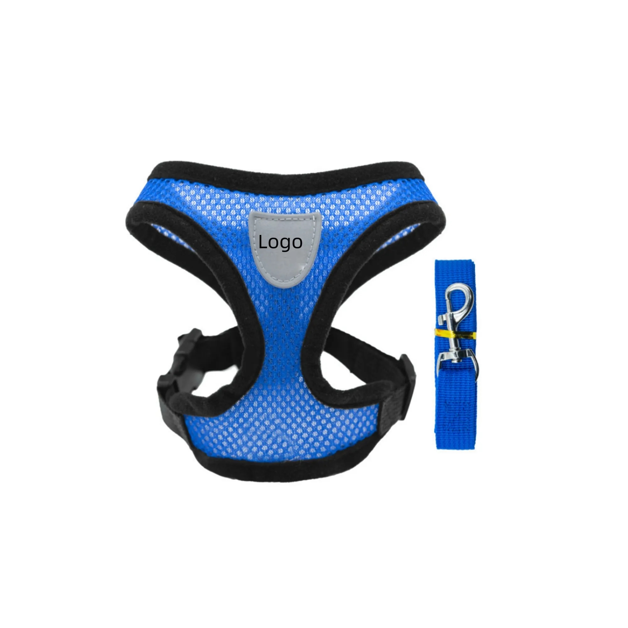 Breathable Mesh Pet Harness Set 9