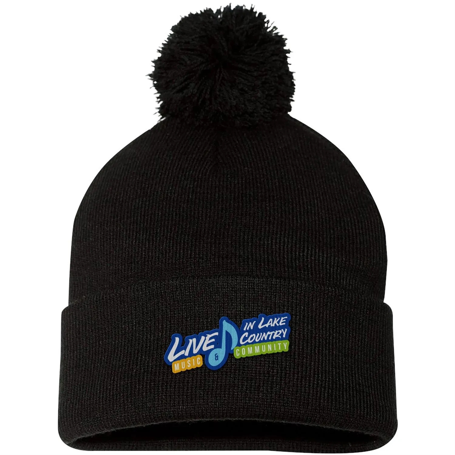 Sportsman Pom-Pom 12" Knit Beanie