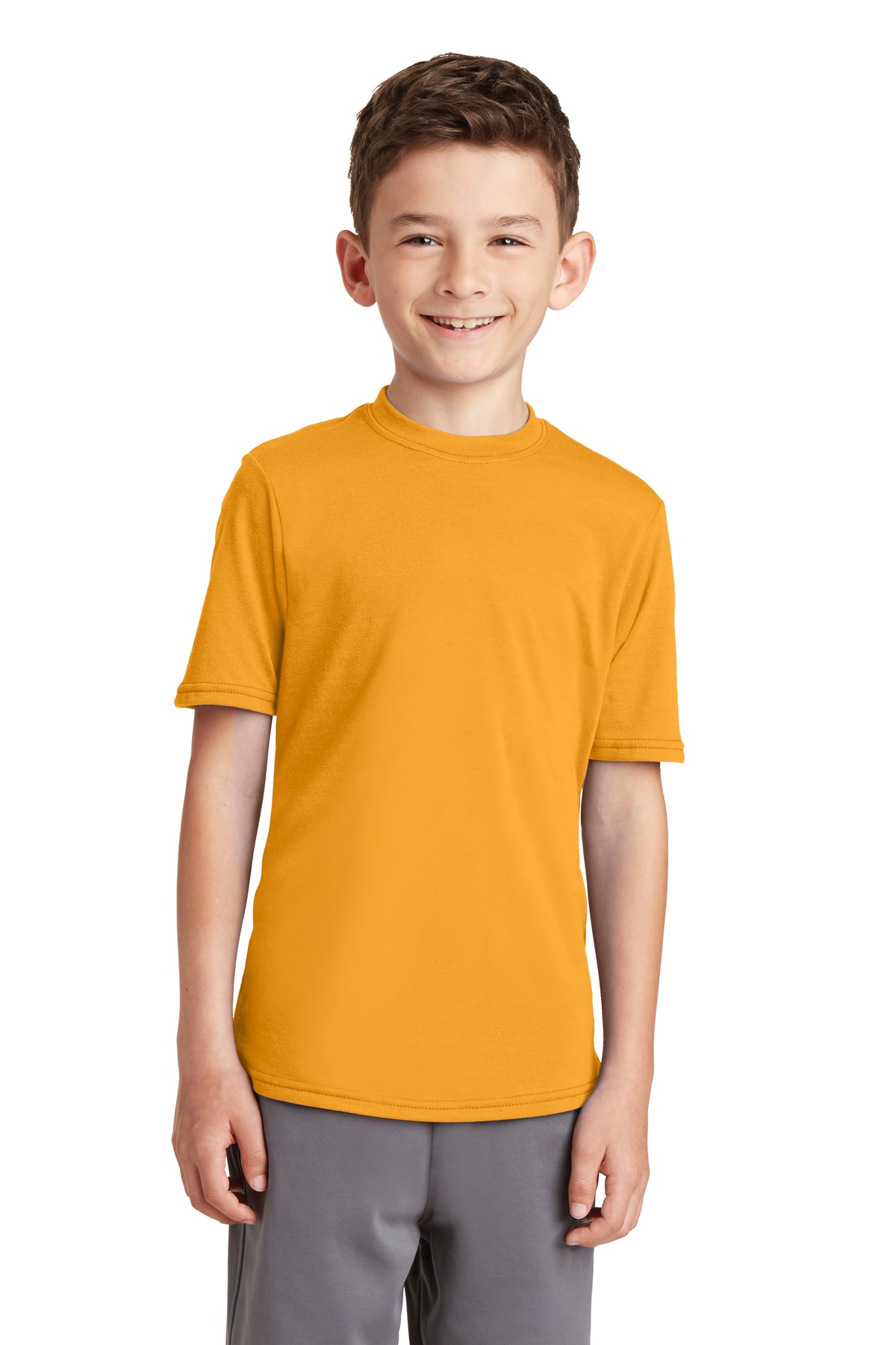 Port & Co Youth Performance Blend Tee. PC381Y 28