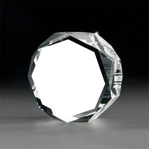 3D Crystal Jewel Paperweight 3