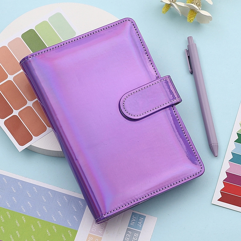 PU Leather A6 Budget Planner Binder Notebook 1