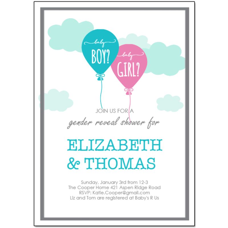 Custom Full Color 5 X 7 Inch Invitation Cards 64