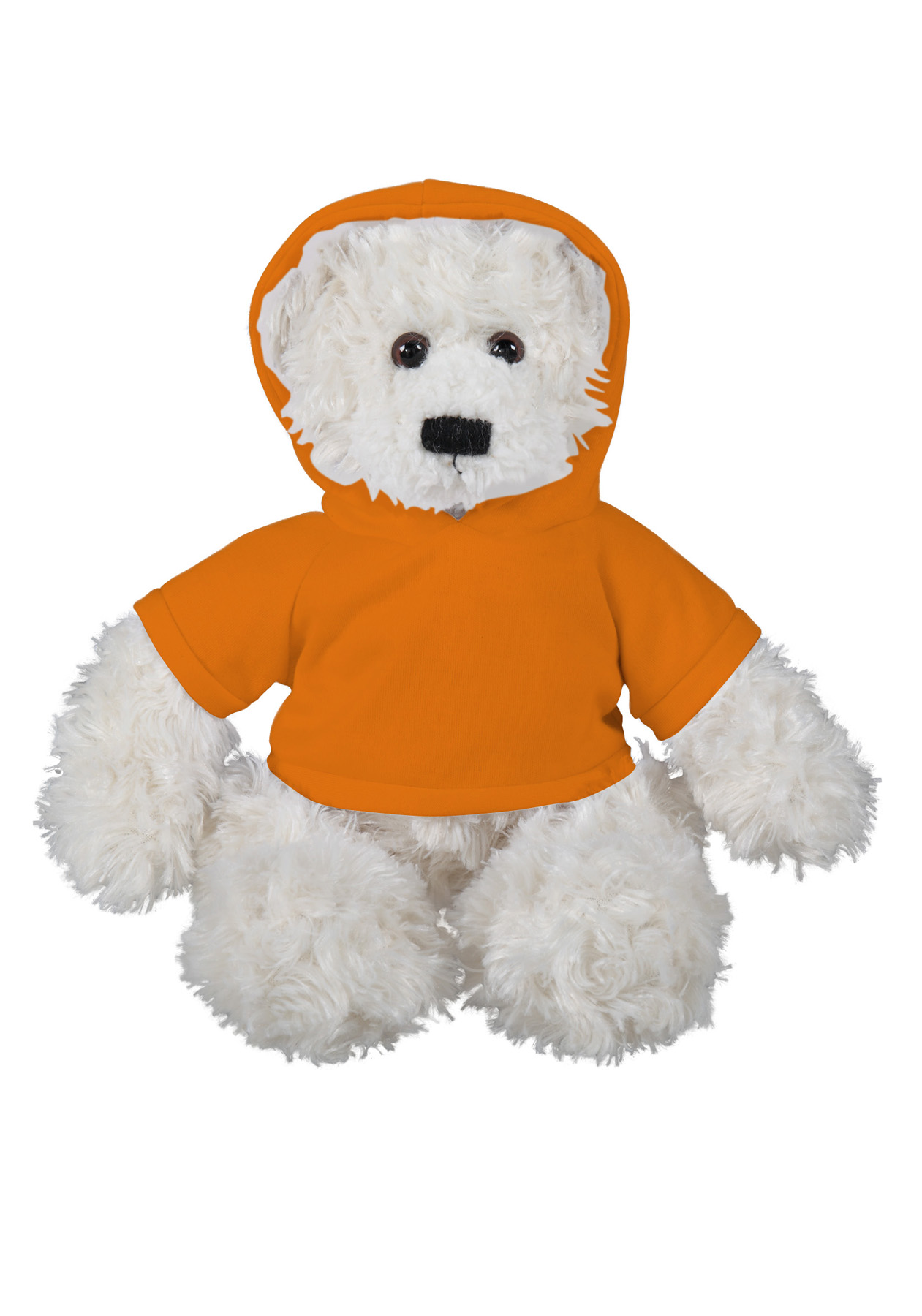 soft plush Cream Brandon Bear with hoodie 16